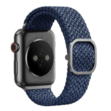 Uniq Aspen Braided Strap for Apple Watch 1 / 2 / 3 / 4 / 5 / 6 / 7 / 8 / SE / SE2 40 / 38 / 41mm - Blue