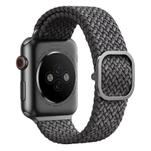 Uniq Aspen Braided Strap for Apple Watch 1 / 2 / 3 / 4 / 5 / 6 / 7 / 8 / SE / SE2 40 / 38 / 41mm - Gray