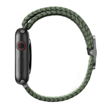 Uniq Aspen Braided strap for Apple Watch 1 / 2 / 3 / 4 / 5 / 6 / 7 / 8 / SE / SE2 40 / 38 / 41mm - green