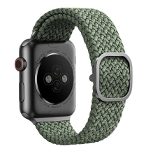 Uniq Aspen Braided strap for Apple Watch 1 / 2 / 3 / 4 / 5 / 6 / 7 / 8 / SE / SE2 40 / 38 / 41mm - green