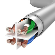 Adapteris Baseus &quot;High Speed&quot; pilkas 1500cm (1000Mbps)