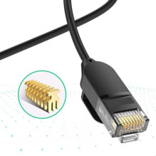 Adapteris Ugreen &quot;RJ45 UTP&quot; juodas 1000cm (1000Mbps)