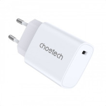 Įkroviklis Choetech &quot;Q5004&quot; baltas (USB-C / 20W) (2vnt)