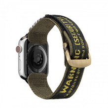 Apyrankė Dux Ducis &quot;Outdoor&quot; skirta Apple Watch 42mm / 44mm / 45mm geltona / žalia