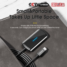 Bevielis įkroviklis Essager &quot;Aurora&quot; stovas / laikiklis juodas 15W (Magsafe Compatible)