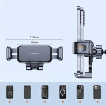 Automobilinis laikiklis Joyroom v1 &quot;JR-ZS283&quot; juodas (ne magnetinis / lipinamas)