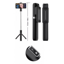 Baston &quot;P50&quot; laikiklis / &quot;selfie&quot; lazda juoda (valdymas per Bluetooth)