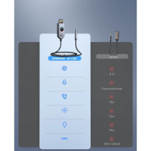 Adapteris Joyroom &quot;JR-CB6&quot; pilkas (Input: &quot;Bluetooth 5.3&quot; / Output: &quot;&quot;AUX&quot;)