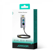 Adapteris Joyroom &quot;JR-CB7&quot; pilkas (Input: &quot;Bluetooth 5.3&quot; / Output: &quot;&quot;AUX&quot;)