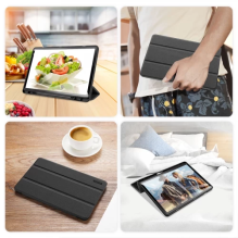 Dėklas Dux Ducis &quot;Domo&quot; skirtas Samsung X610 (X616) Tab S9 FE Plus juodas