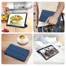 Dėklas Dux Ducis &quot;Domo&quot; skirtas Samsung X610 (X616) Tab S9 FE Plus mėlynas