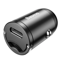 Automobilinis įkroviklis Baseus &quot;Tiny Star PPS&quot; pilkas 30W (1xPD)