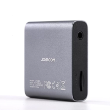 Adapteris Joyroom &quot;JR-CB2&quot; pilkas (AUX / Bluetooth 5.0)