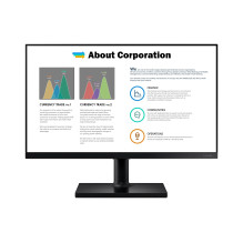 Monitorius - Samsung T45f 24" Full Hd LCD Juodas