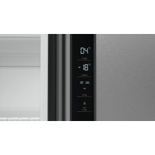 Bosch Serie 4 KFN96VPEA side-by-side refrigerator Freestanding 605 L E Stainless steel