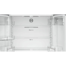 Bosch Serie 4 KFN96VPEA side-by-side refrigerator Freestanding 605 L E Stainless steel