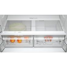 Bosch Serie 4 KFN96VPEA side-by-side refrigerator Freestanding 605 L E Stainless steel