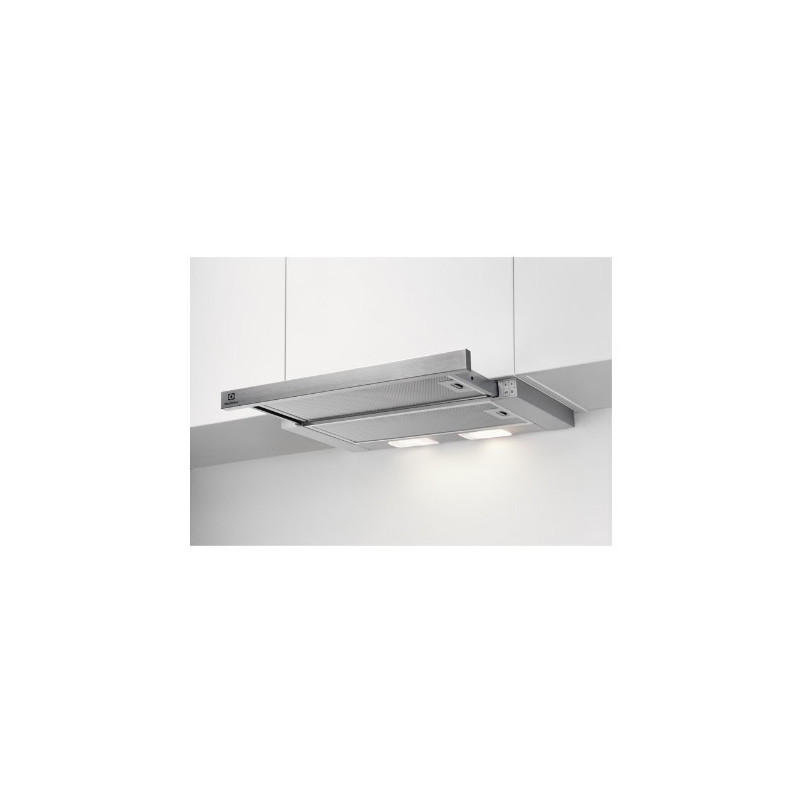 Electrolux LFP326S cooker hood Semi built-in (pull out) Grey 410 m³ / h C