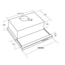 Akpo WK-7 Light Plus 60 Pastatomas po gartraukis Inox