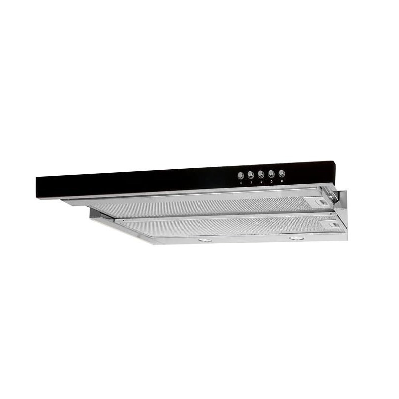 Akpo WK-7 Light Glass 50 Po spintele esantis gartraukis Inox, juodas