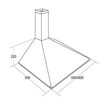 Akpo WK-5 Soft 50 Cooker hood Inox