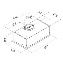 Gartraukis CIARKO S-Box 55 Juodas