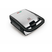 Tefal SW854D sandwich maker 700 W Black, Stainless steel