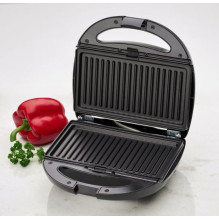 Clatronic ST / WA 3670 sandwich maker 800 W Black, Stainless steel