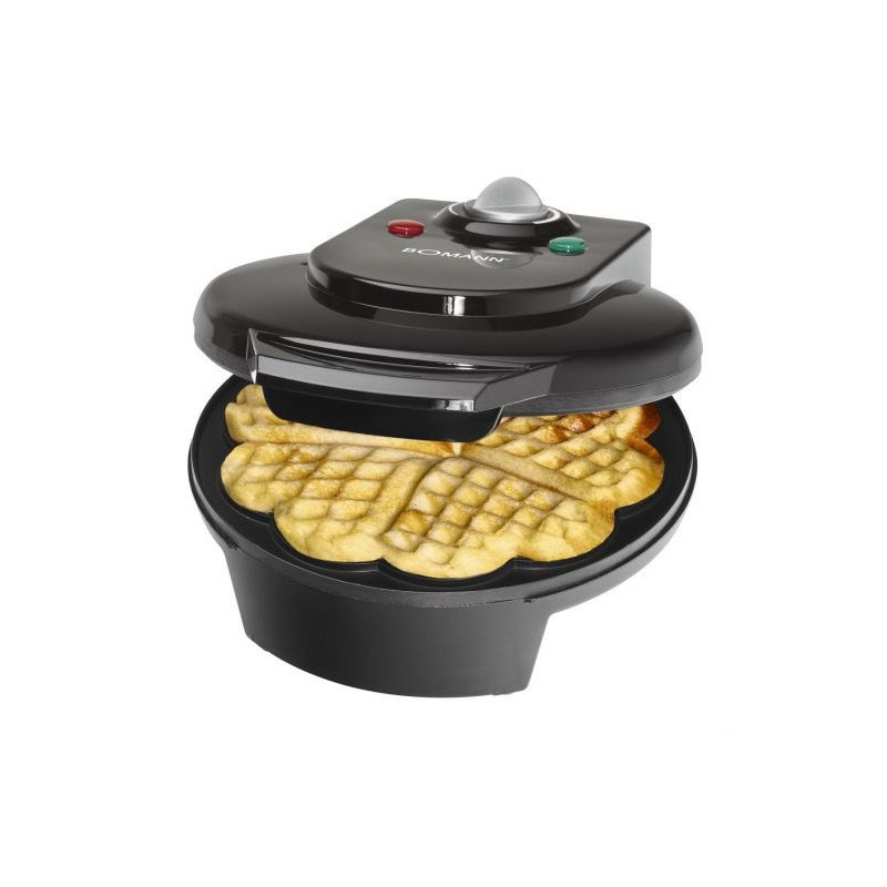 Bomann WA 5018 CB 1 waffle(s) 1200 W Black