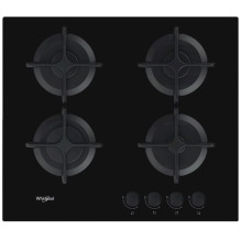 Whirlpool AKT 616 / NB hob Black Built-in 60 cm Gas 4 zone(s)