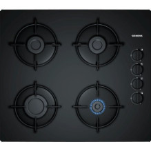 Siemens EO6B6PB10 hob Black Built-in Gas 4 zone(s)