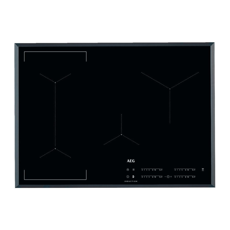 AEG IKE74441FB Black Built-in 68 cm Zone induction hob 4 zone(s)