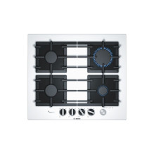 Bosch Serie 6 Gas cooktop PPP6A2M90 4 fields white color Built-in 60 cm 4 zone(s)