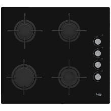 Beko HILG64120S hob Black Built-in 60 cm Gas 4 zone(s)