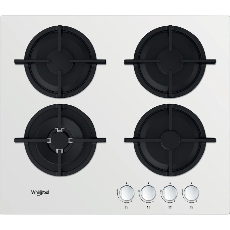 Whirlpool AKT 625 / WH hob White Built-in Gas 4 zone(s)