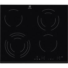 Electrolux EHF6343FOK hob Black Built-in 60 cm Ceramic 4 zone(s)