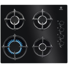 Electrolux EGG6407K Black Built-in 59 cm Gas 4 zone(s)