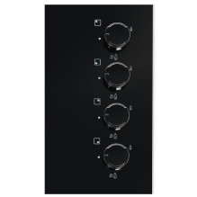 Electrolux EGG6407K Black Built-in 59 cm Gas 4 zone(s)