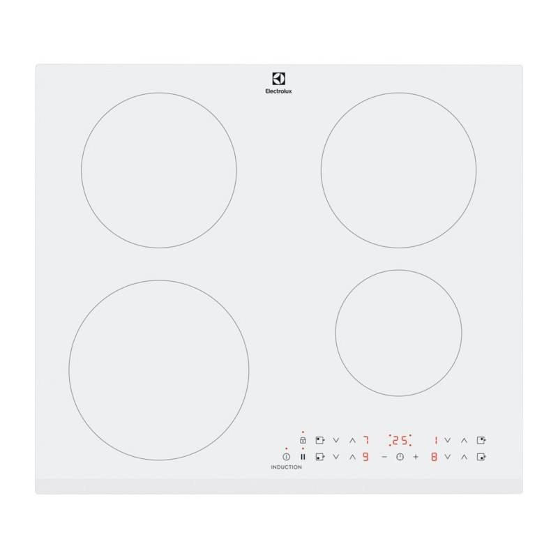 Electrolux LIR60430BW White Built-in 60 cm Zone induction hob 4 zone(s)