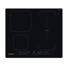 Indesit IB 65B60 NE Black Built-in 59 cm Zone induction hob 4 zone(s)