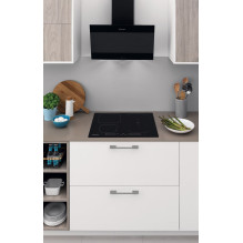 Indesit IB 65B60 NE Juoda Įmontuota 59 cm zonos indukcinė kaitlentė 4 zona (-os)