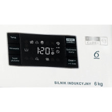 Whirlpool FFB 6238 W PL skalbimo mašina Laisvai pastatoma priekinė apkrova 6 kg 1200 RPM Balta