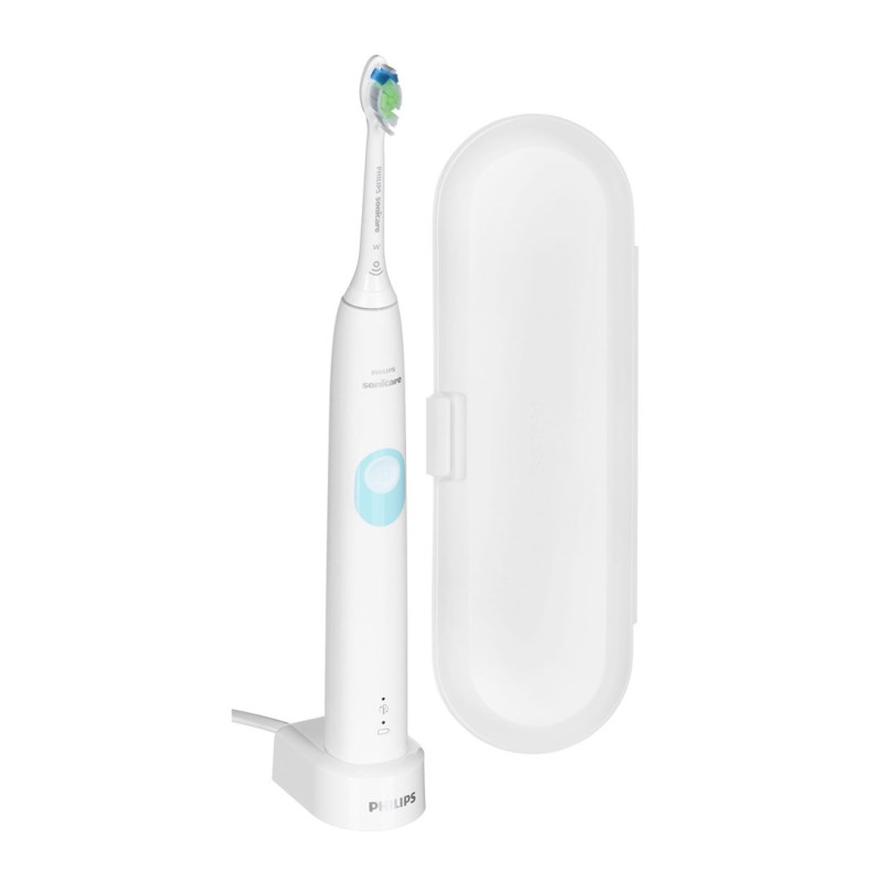 Philips 4300 series HX6807 / 28 electric toothbrush Adult Sonic toothbrush Mint colour, White