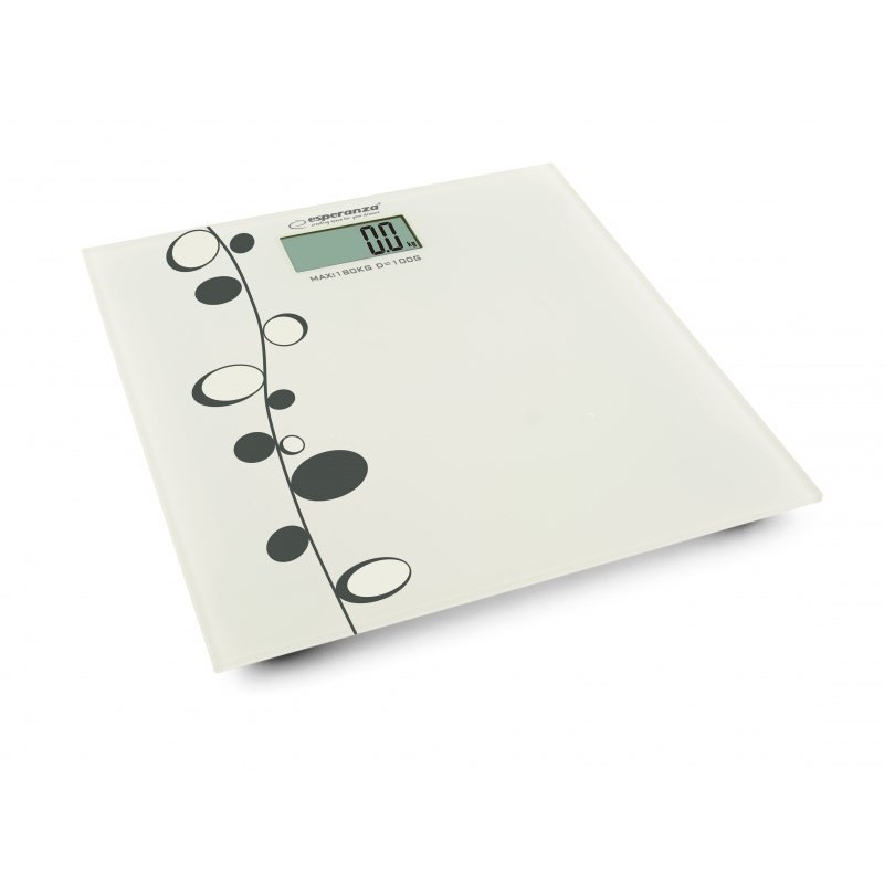 Esperanza EBS005 personal scale Rectangle White Electronic personal scale