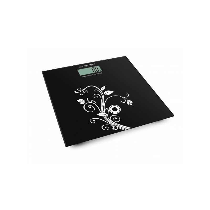 Esperanza EBS003 personal scale Electronic personal scale Square Black,White