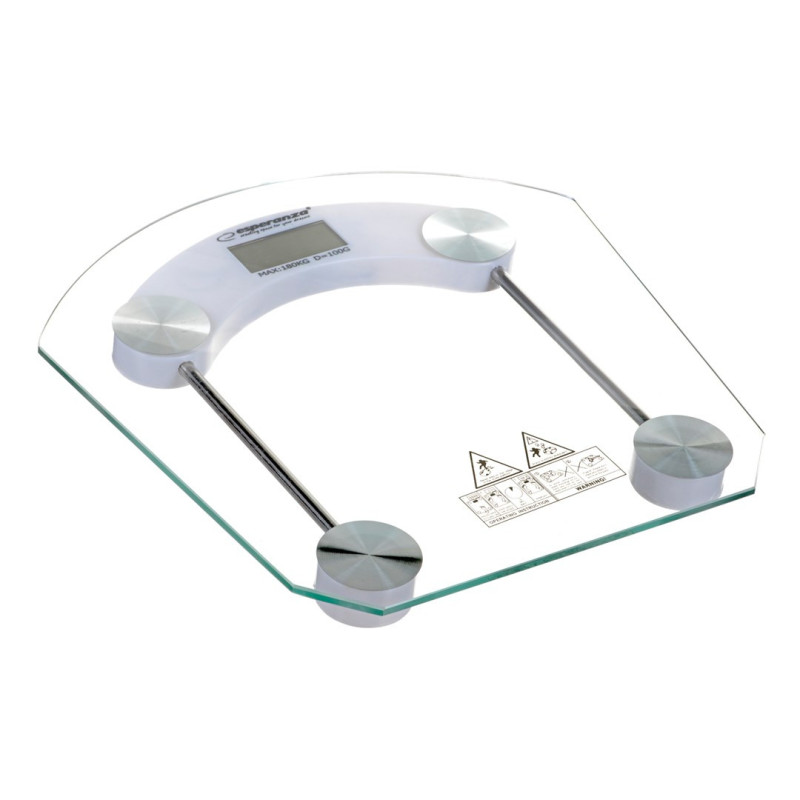 Esperanza EBS008W personal scale Electronic personal scale Rectangle White