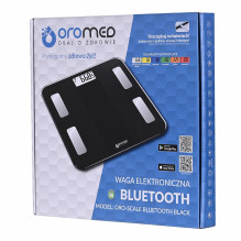 Oromed GOLD-SCALE BLUETOOTH BLACK Elektroninės asmeninės svarstyklės Kvadratinė