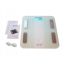 Bathroom scale ORO-SCALE BLUETOOTH WHITE