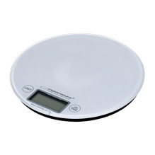 Esperanza EKS003W Electronic Kitchen Scale White Round