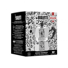 Bialetti Moka Express 90th Anniversary Moka pot 0.13 L Black, Silver, White